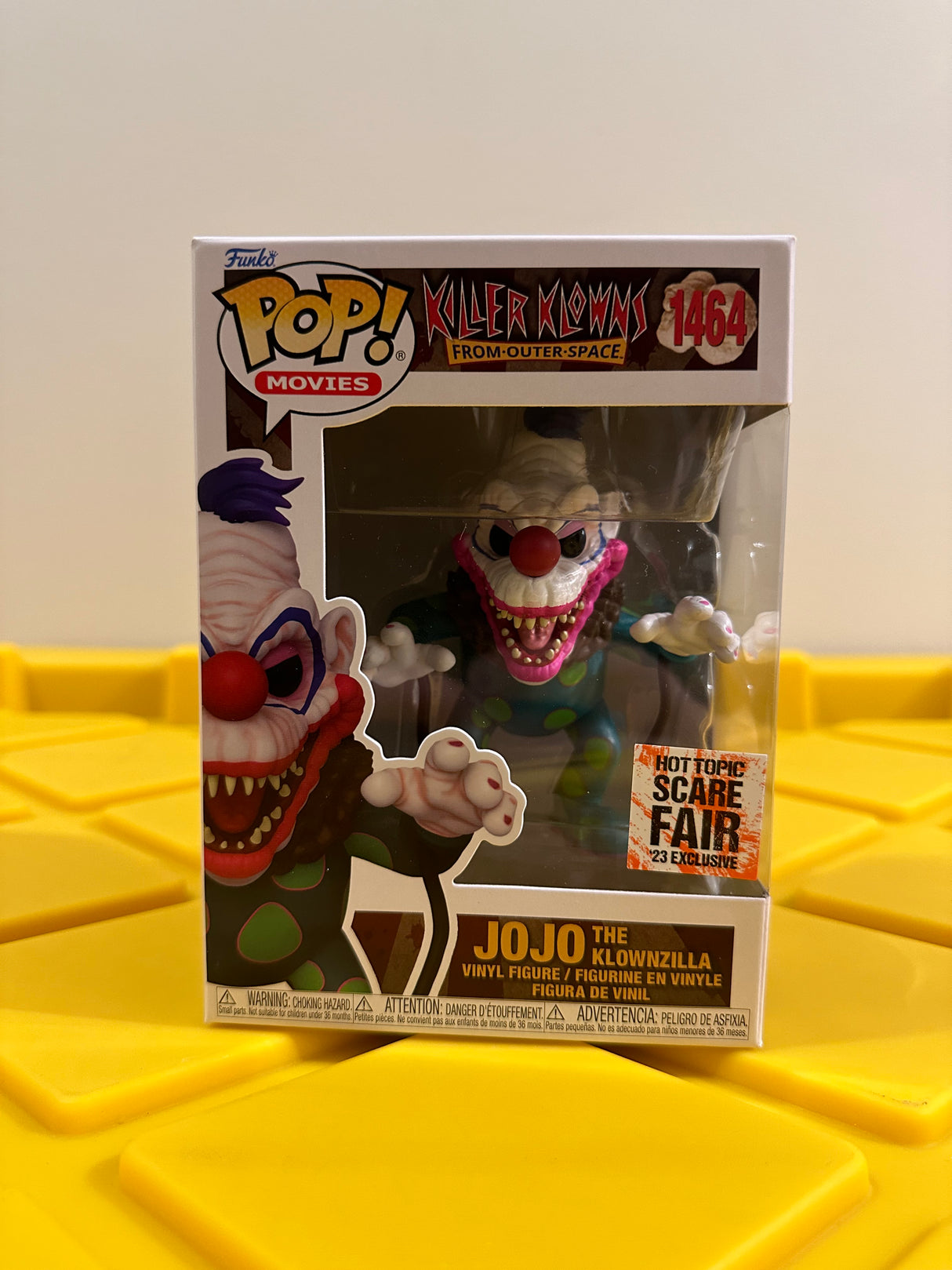 Funko POP! Jojo the Klownzilla - Limited Edition Hot Topic 2023 Scare Fair Exclusive