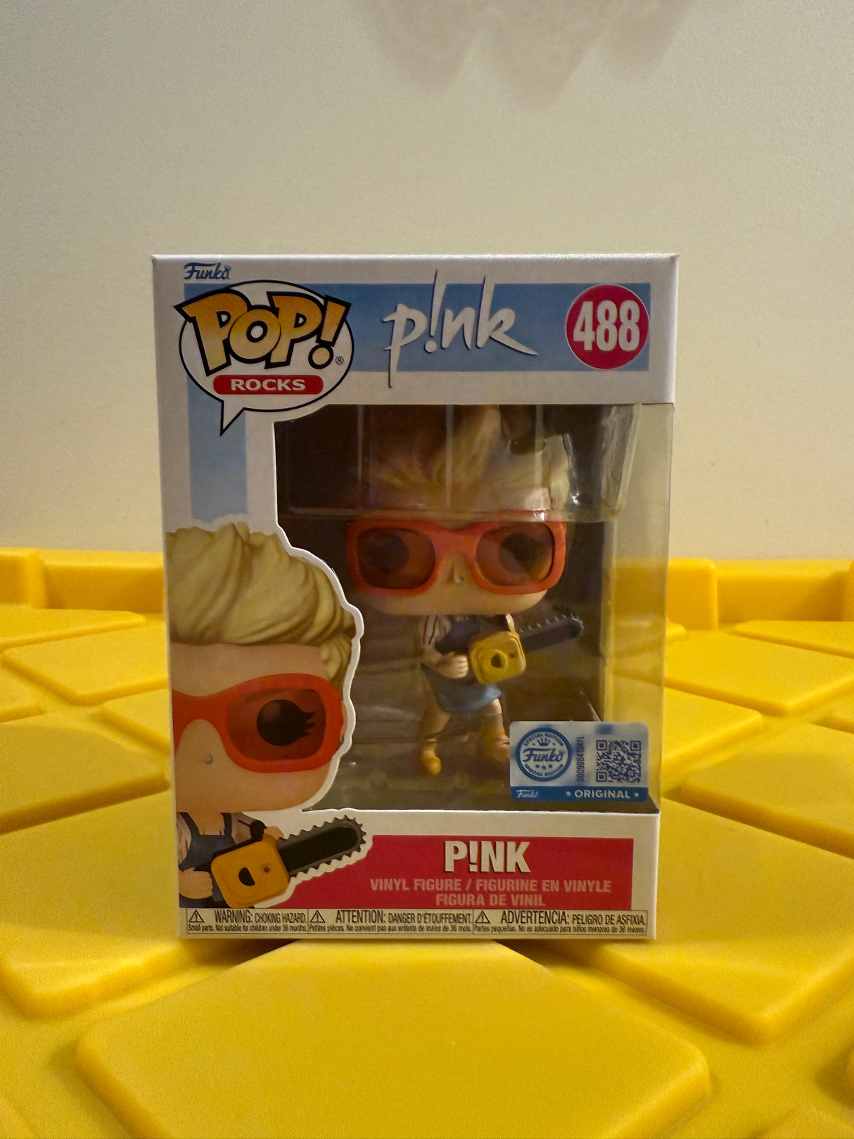 Funko POP! Pink with Chainsaw (So What) - Limited Edition Funko Shop Exclusive