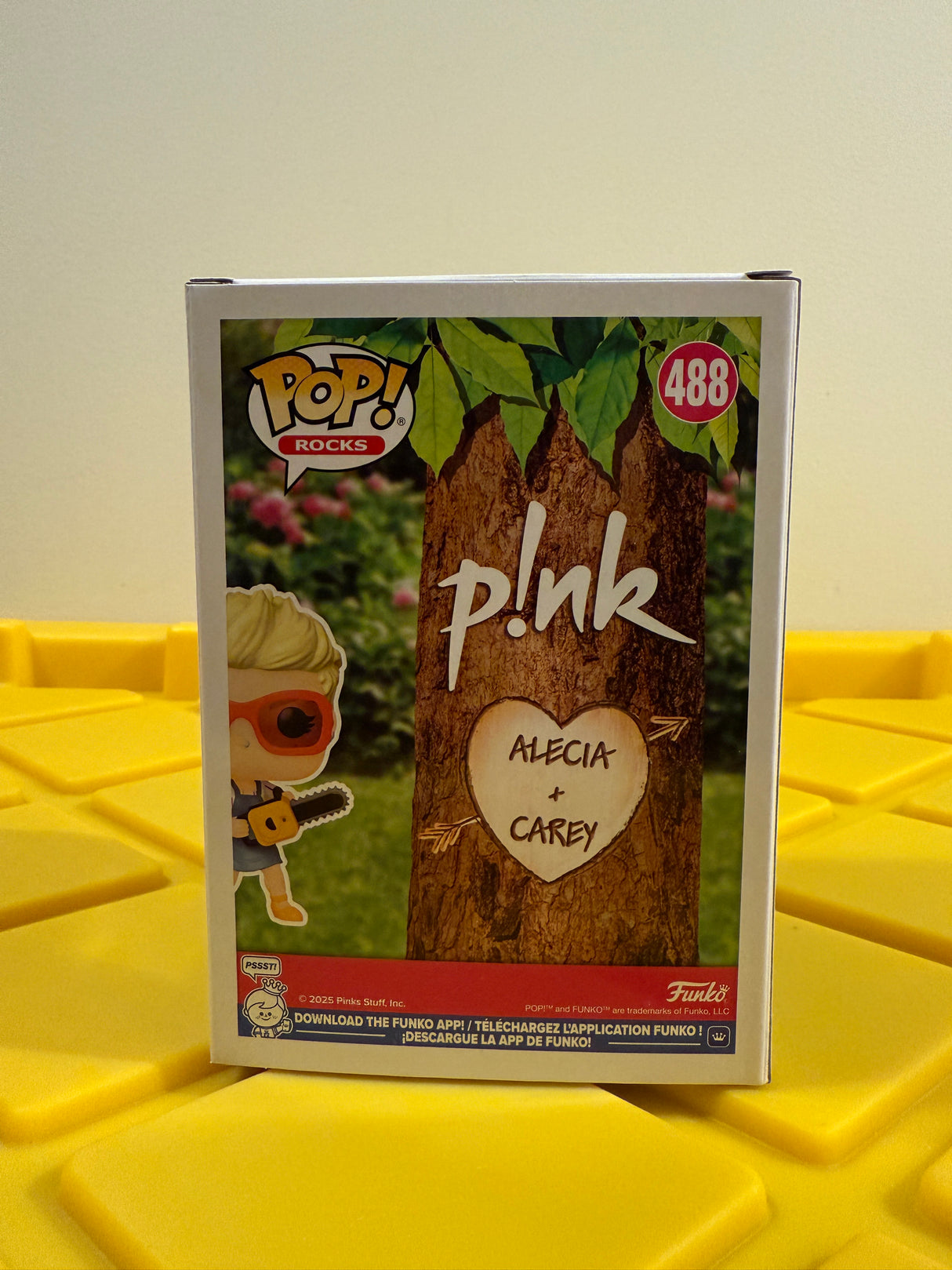 Funko POP! Pink with Chainsaw (So What) - Limited Edition Funko Shop Exclusive
