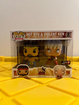 Funko POP! Hot Ryu & Violent Ken (2-Pack) - Limited Edition GameStop Exclusive