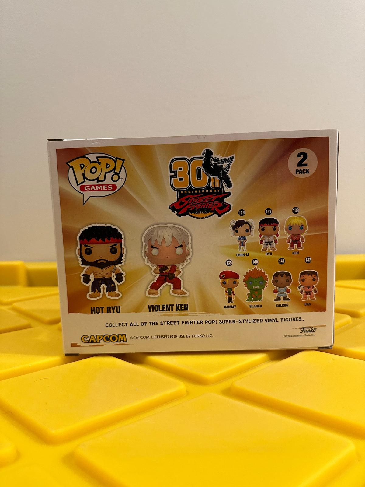 Funko POP! Hot Ryu & Violent Ken (2-Pack) - Limited Edition GameStop Exclusive