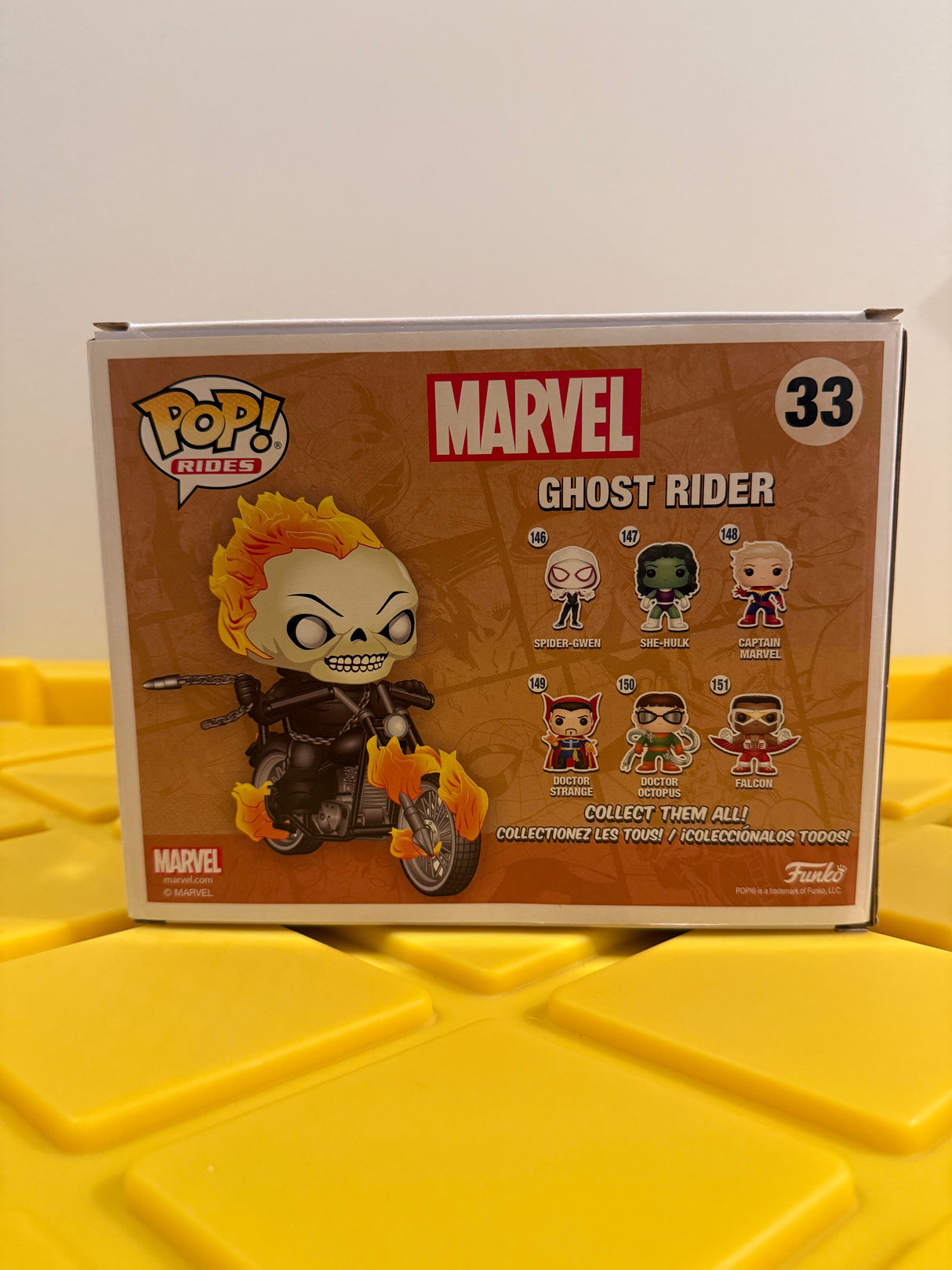 Funko POP! Ghost Rider (Glow) (Rides) - Limited Edition PX Previews Exclusive