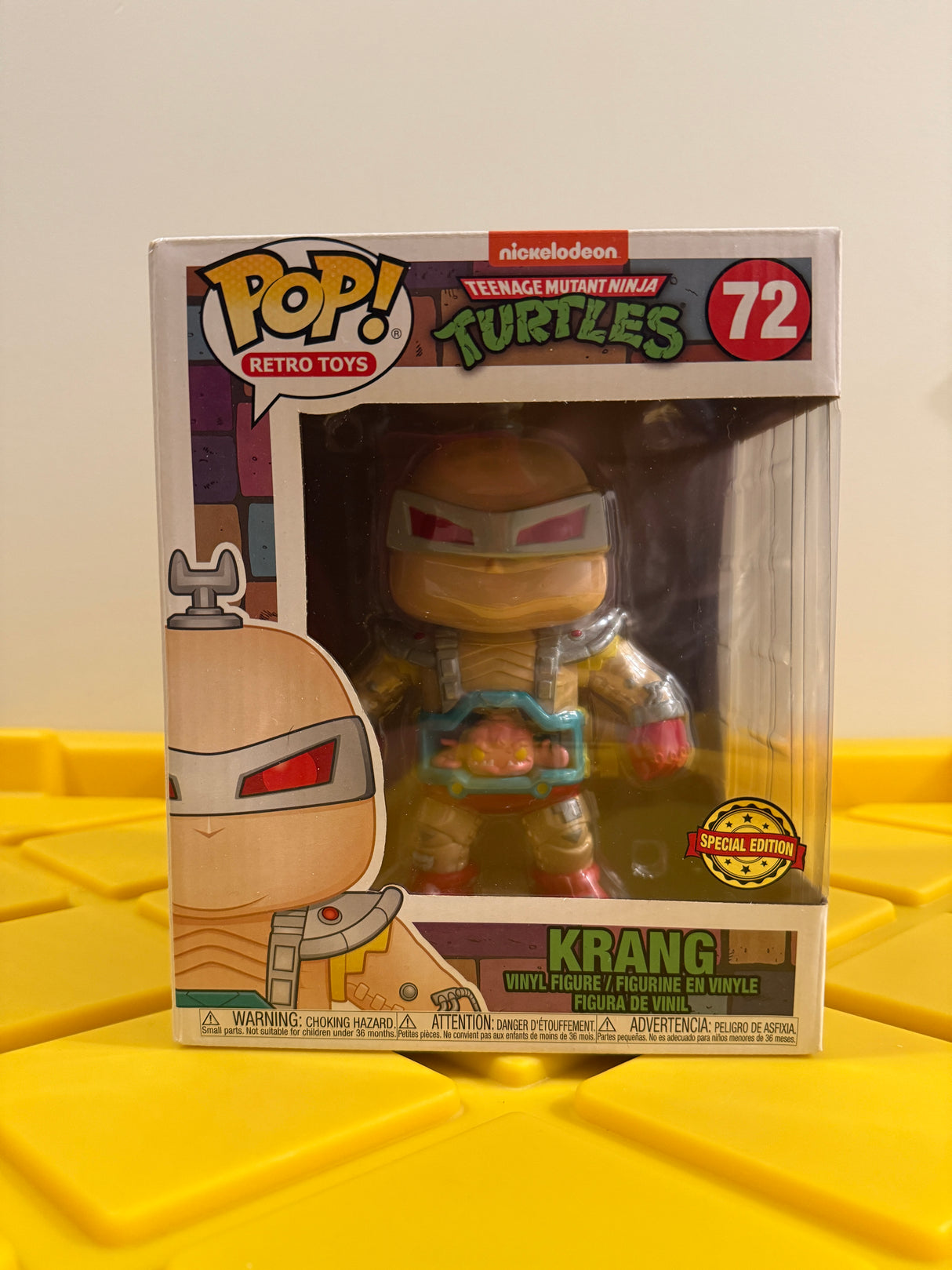 Funko POP! 6" Krang - Limited Edition Special Edition Exclusive