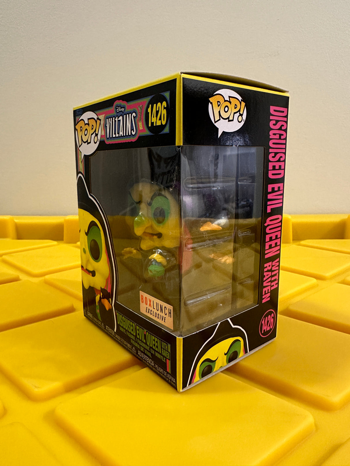 Funko POP! Disguised Evil Queen with Raven (Black Light) - Limited Edition Box Lunch Exclusive