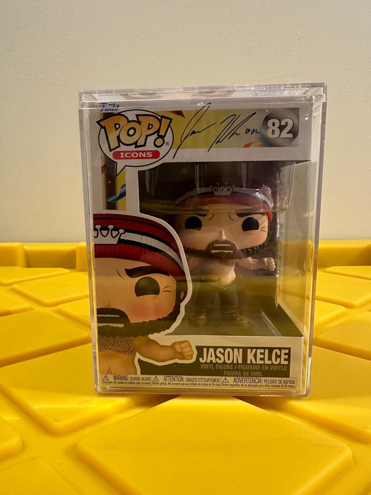 Funko POP! Jason Kelce (Shirtless) With Pop! Protector - Limited Edition Funko Shop Exclusive