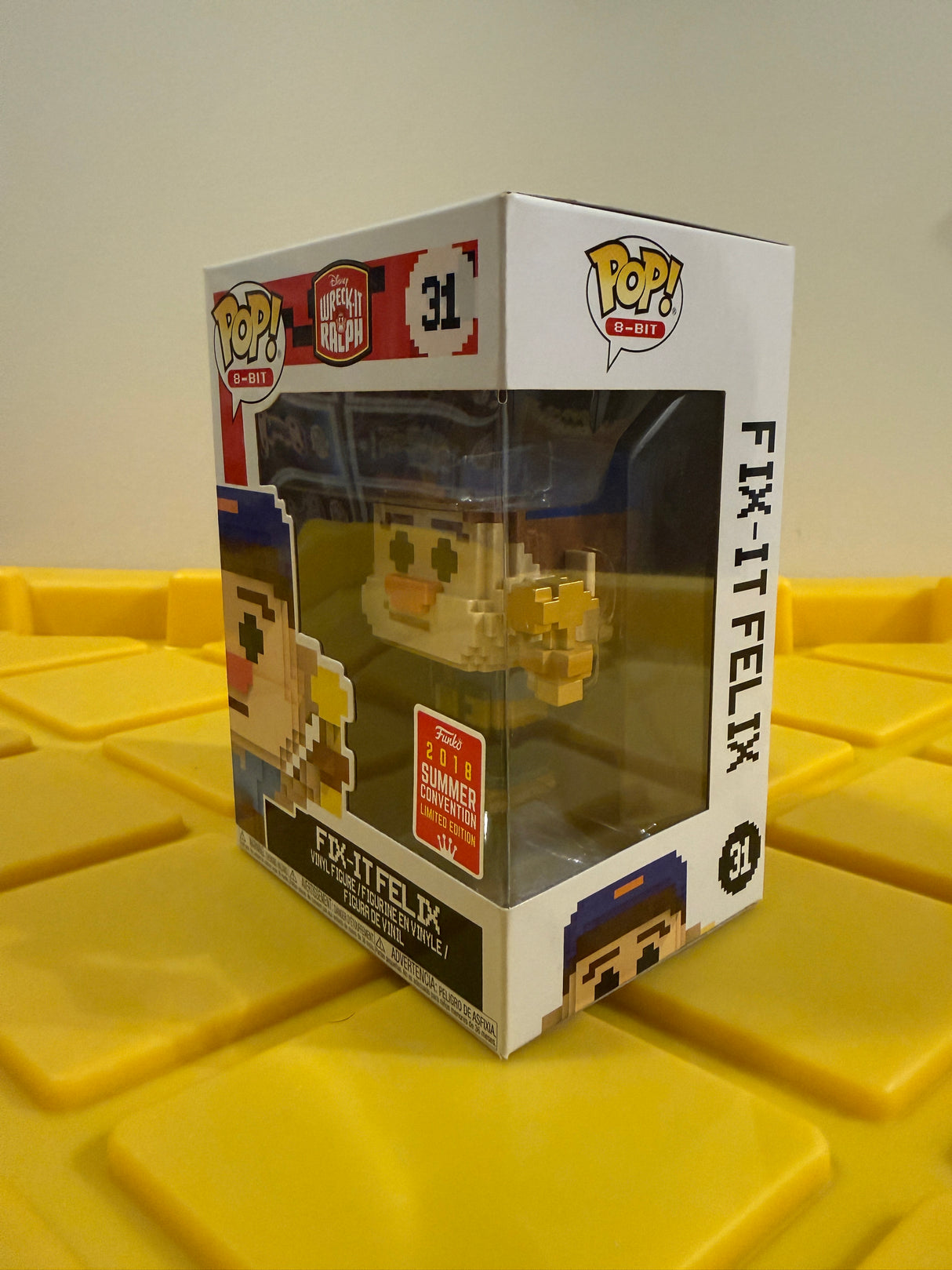 Funko POP! Fix-It Felix (8-Bit) - Limited Edition 2018 SDCC Exclusive
