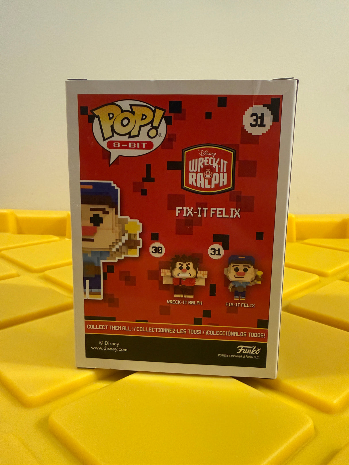 Funko POP! Fix-It Felix (8-Bit) - Limited Edition 2018 SDCC Exclusive