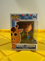 Funko POP! Geoffrey as Superman - Limited Edition Toys R Us Exclusive