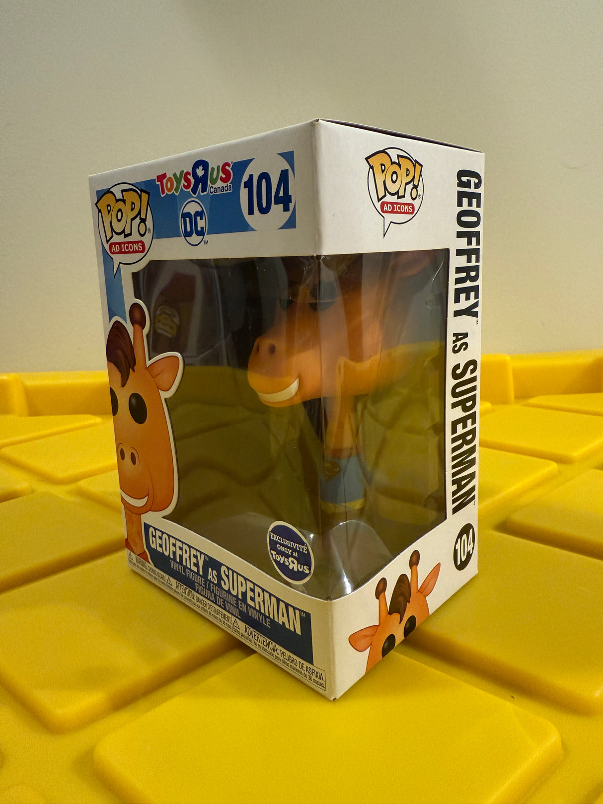 Funko POP! Geoffrey as Superman - Limited Edition Toys R Us Exclusive