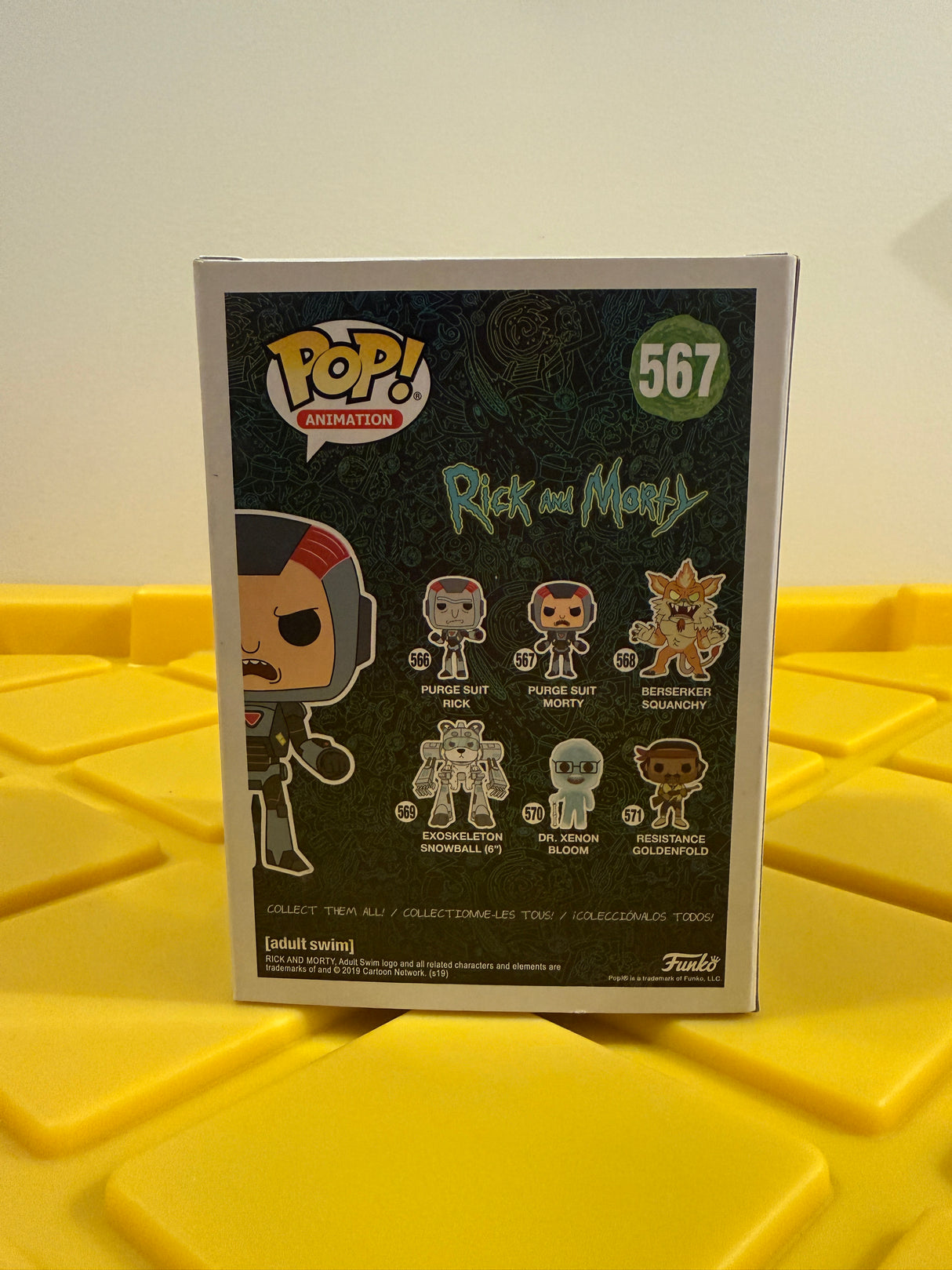 Funko POP! Purge Suit Morty