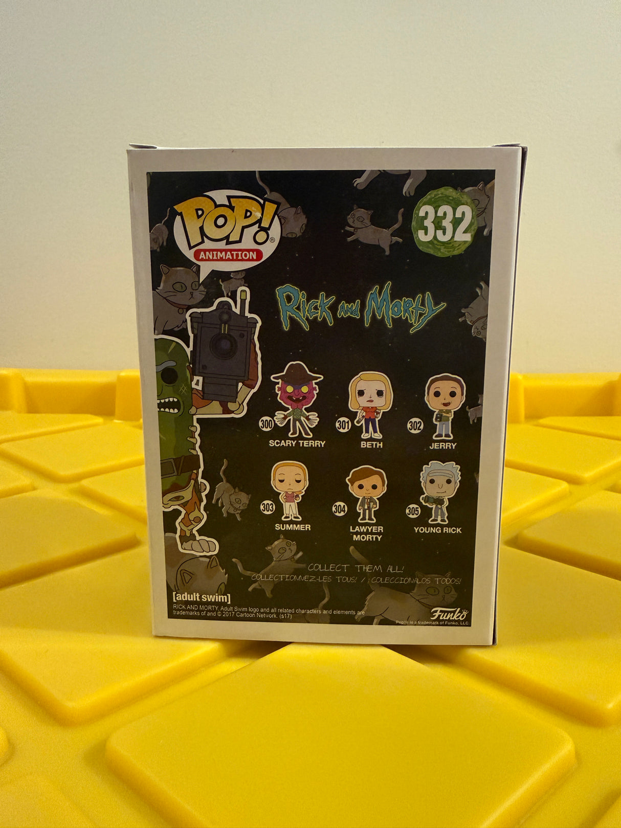 Funko POP! Pickle Rick (with Laser)