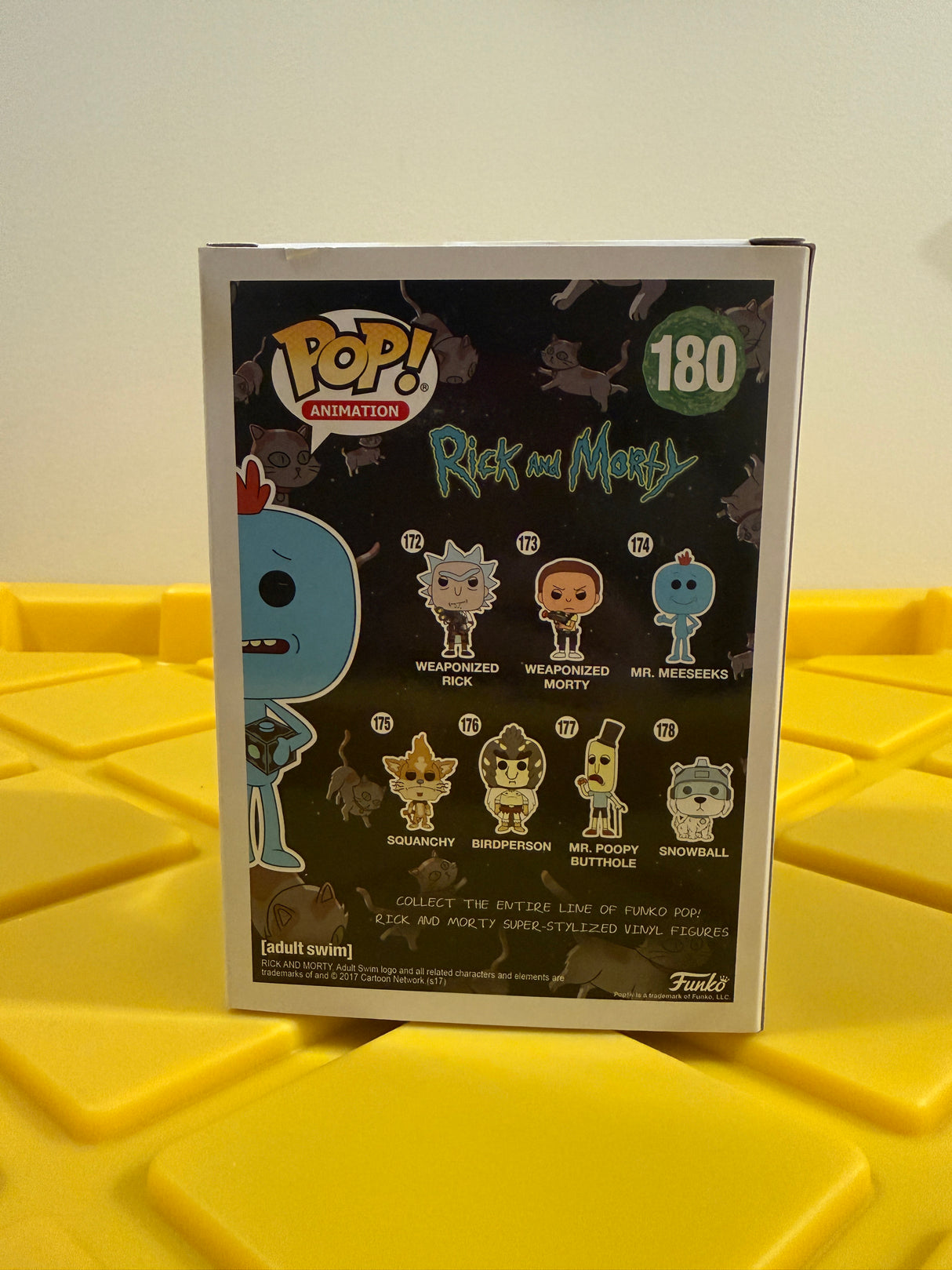 Funko POP! Mr. Meeseeks with Meeseeks Box - Limited Edition Barnes & Nobels Exclusive