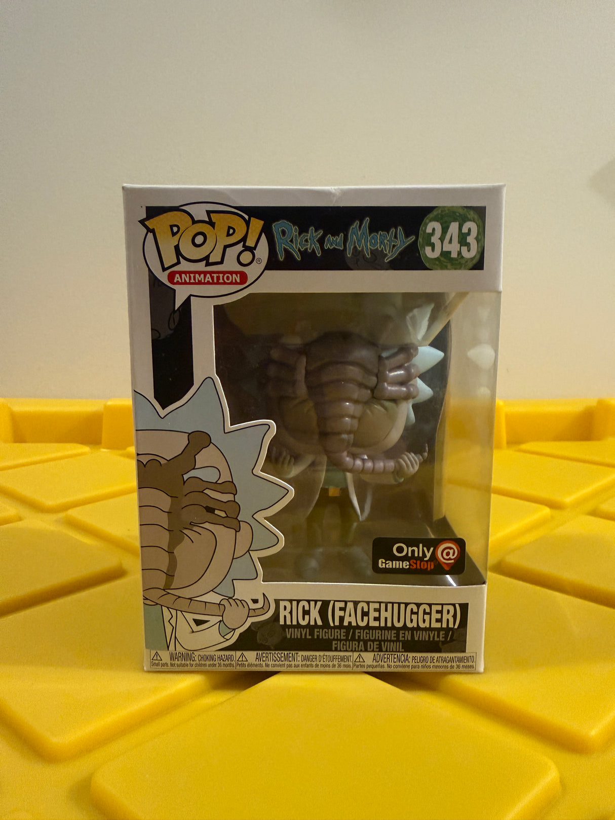Funko POP! Rick (Facehugger) - Limited Edition GameStop Exclusive