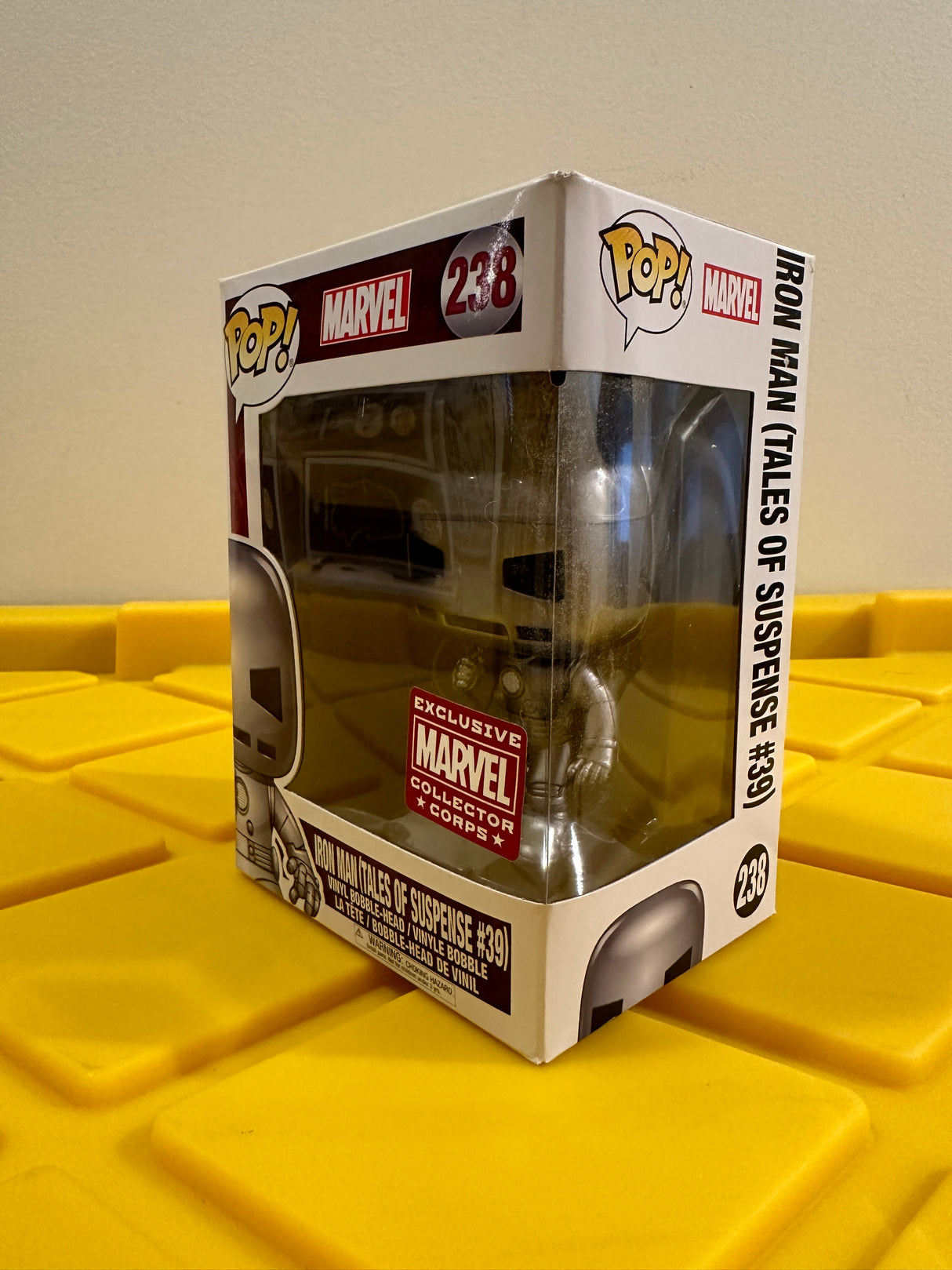 Funko POP! Iron Man (Tales of Suspense #39) - Limited Edition Marvel Collector Corps Exclusive
