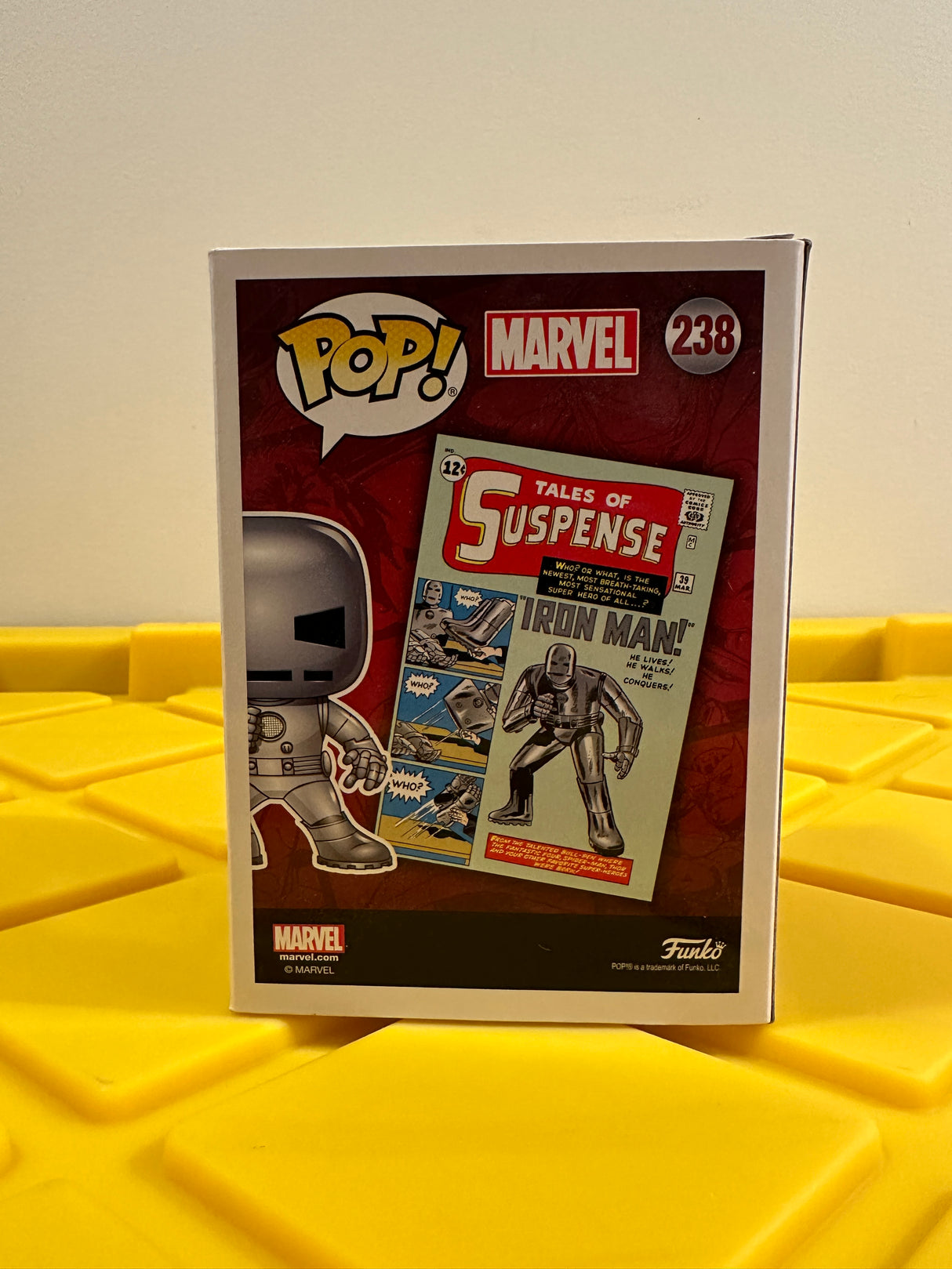 Funko POP! Iron Man (Tales of Suspense #39) - Limited Edition Marvel Collector Corps Exclusive