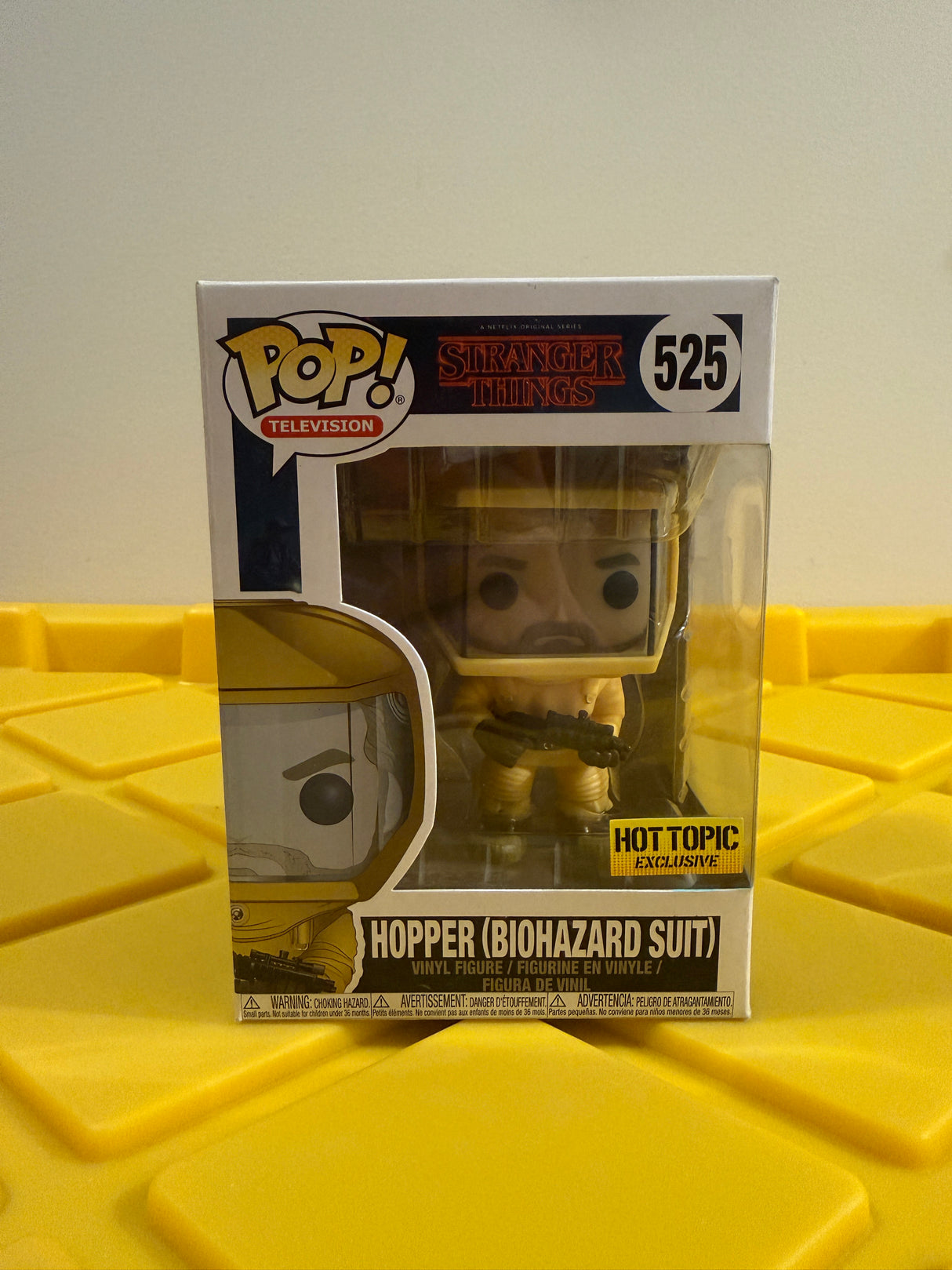 Funko POP! Hopper (Biohazard Suit) - Limited Edition Hot Topic Exclusive