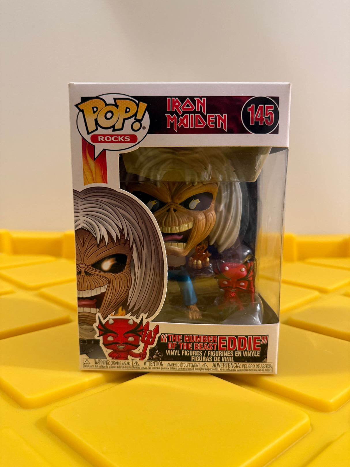 Funko POP! "The Number of the Beast Eddie"