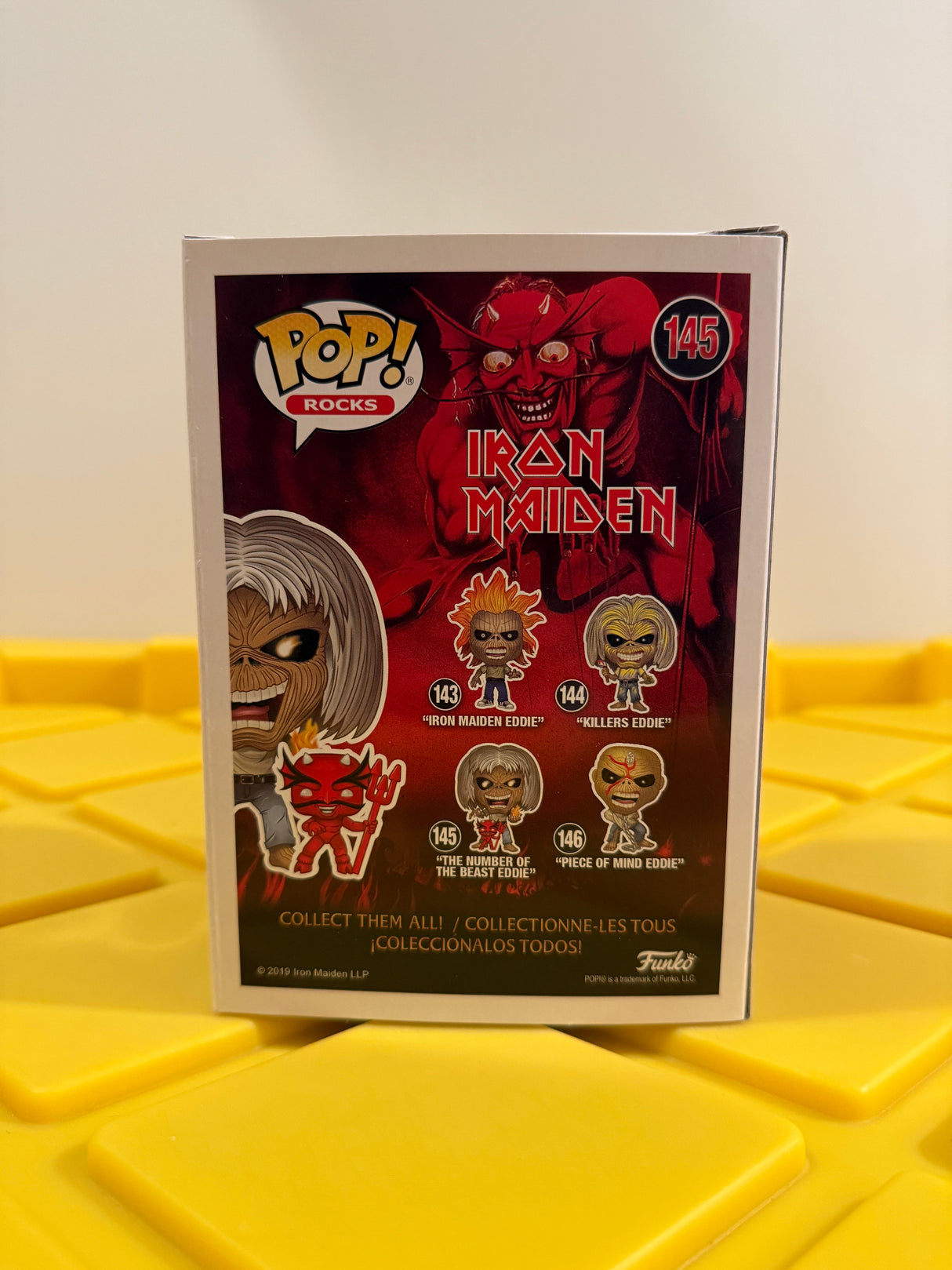 Funko POP! "The Number of the Beast Eddie"