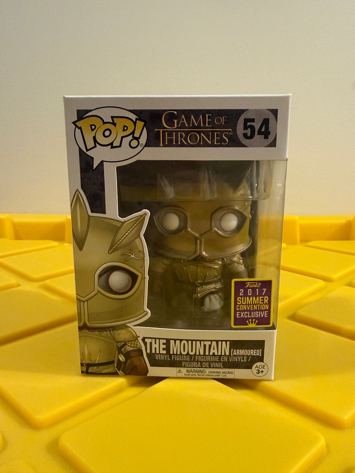 Funko POP! The Mountain (Armoured) - Limited Edition 2017 SDCC Exclusive