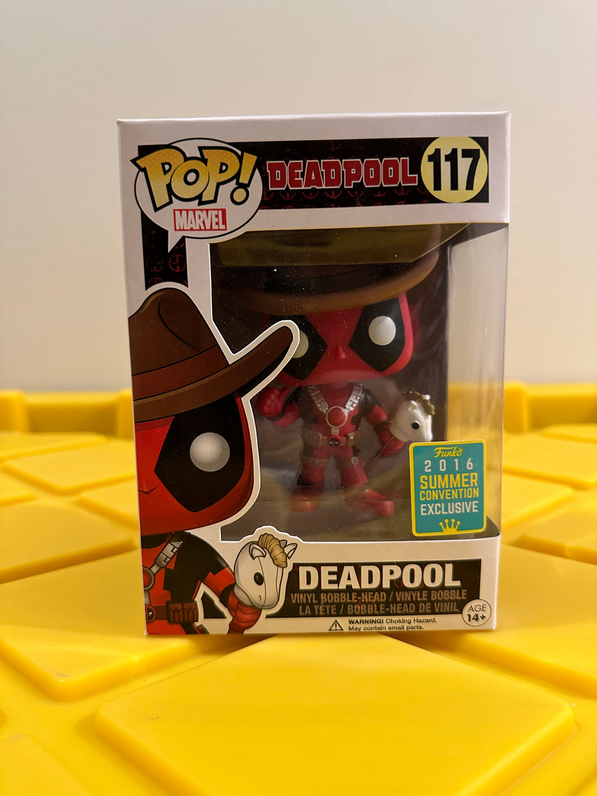 Funko POP! Cowboy Deadpool - Limited Edition 2016 SDCC Exclusive