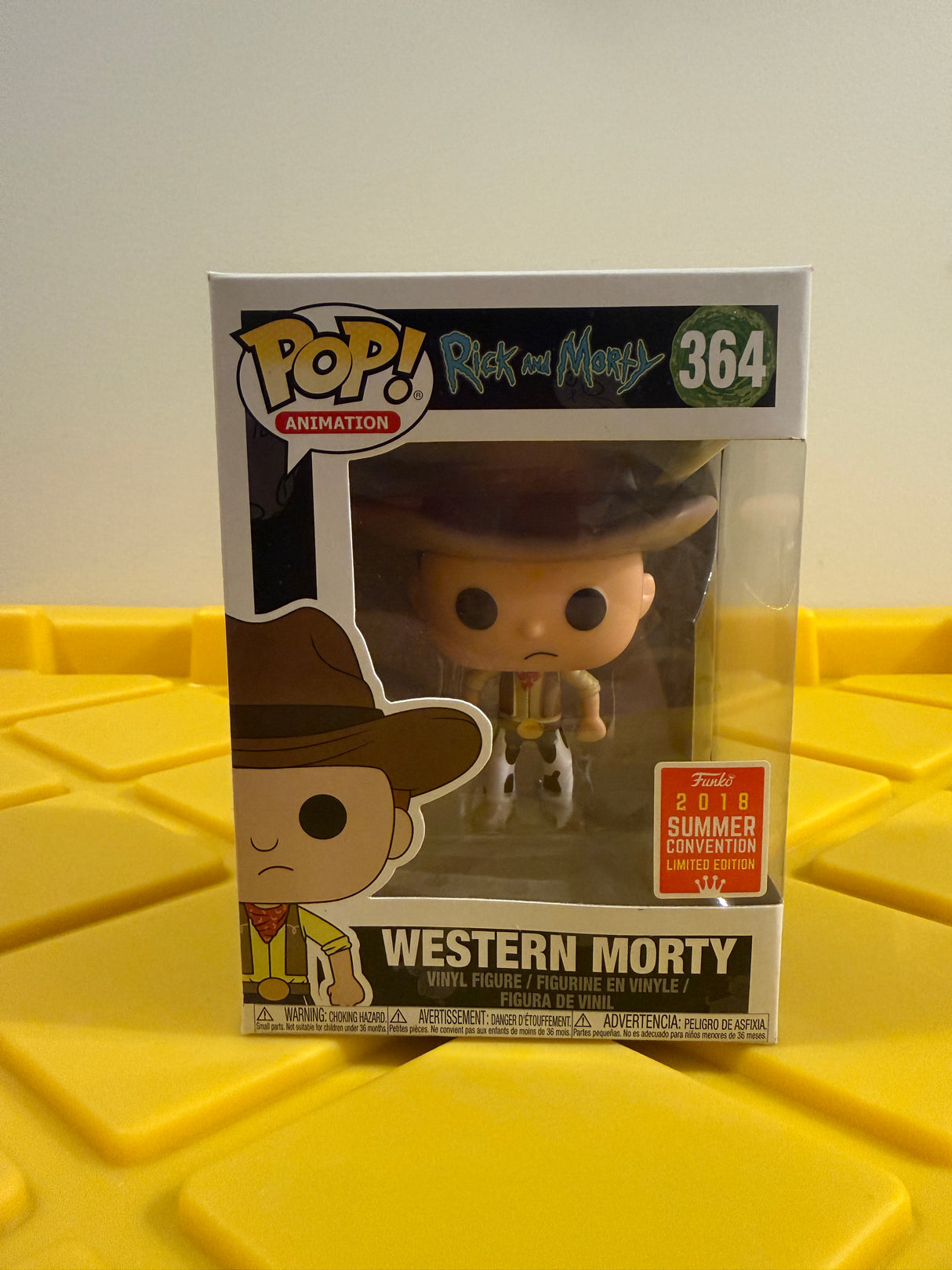 Funko POP! Western Morty - Limited Edition 2018 SDCC Exclusive