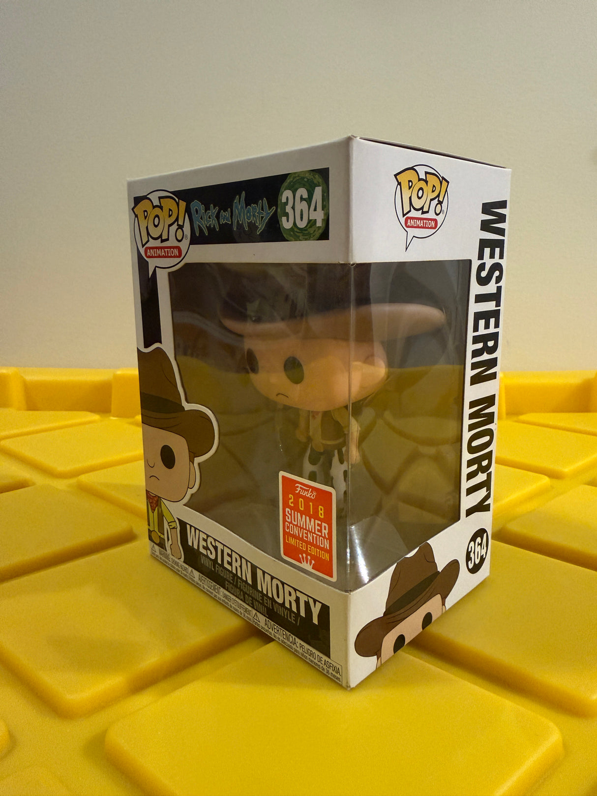 Funko POP! Western Morty - Limited Edition 2018 SDCC Exclusive