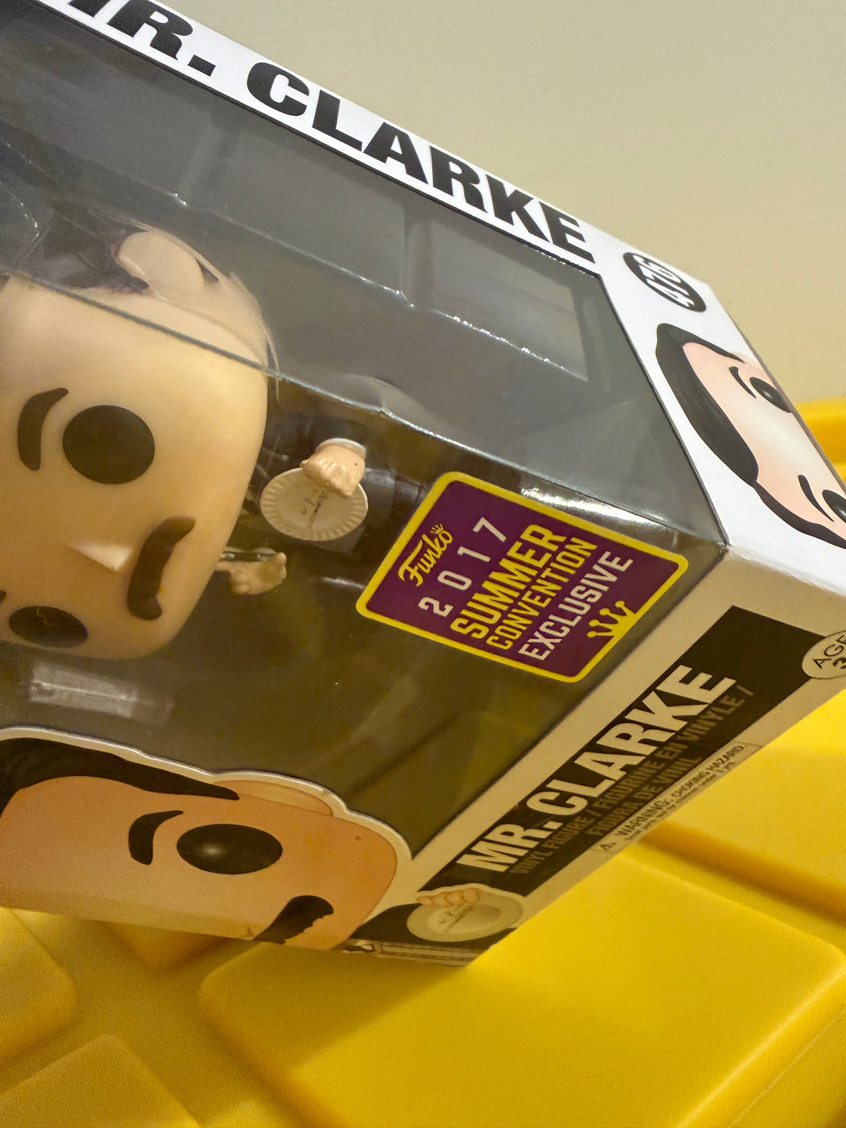 Funko POP! Mr. Clarke - Limited Edition 2017 SDCC Exclusive