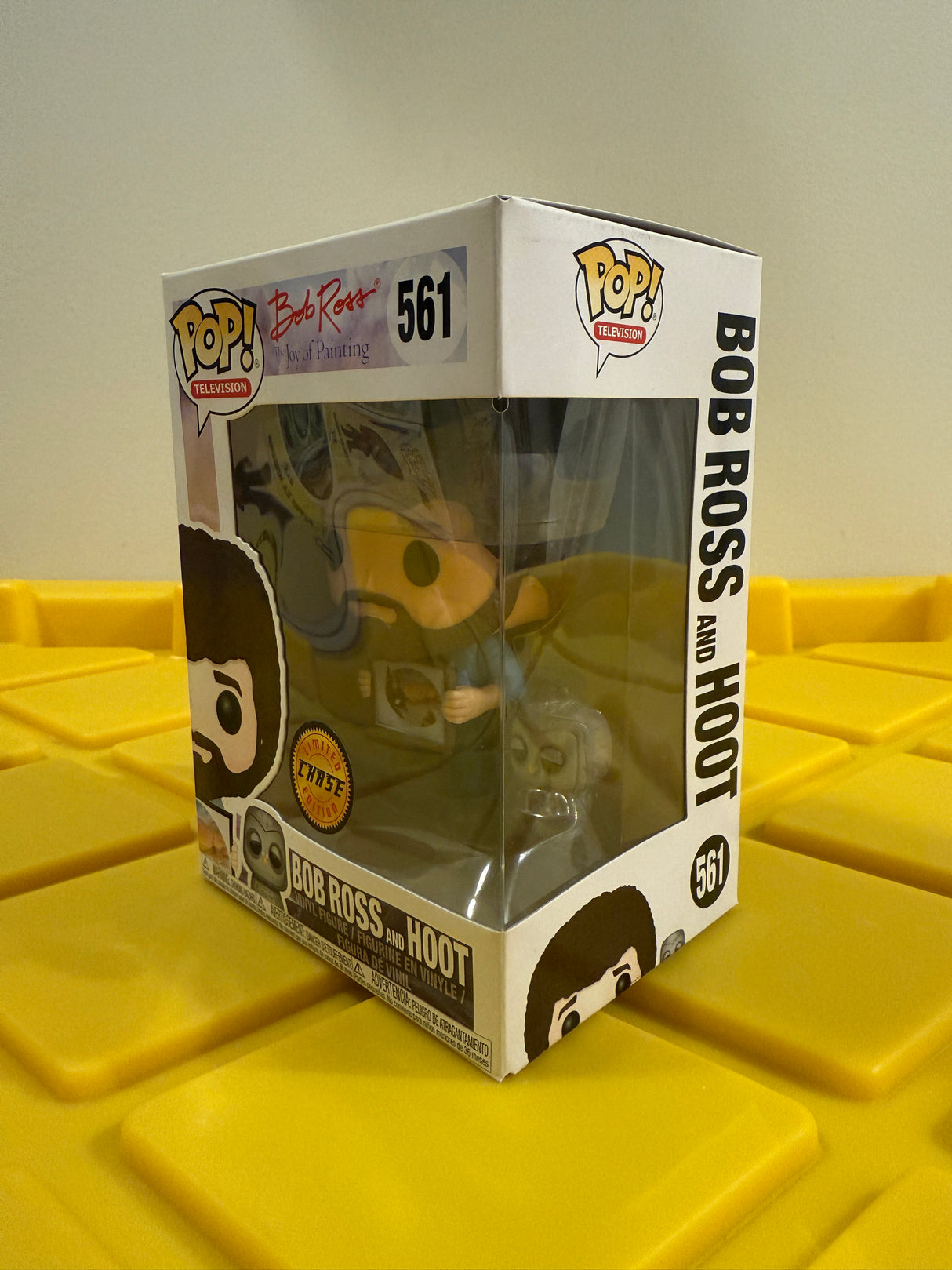 Funko POP! Bob Ross and Hoot - Limited Edition Chase