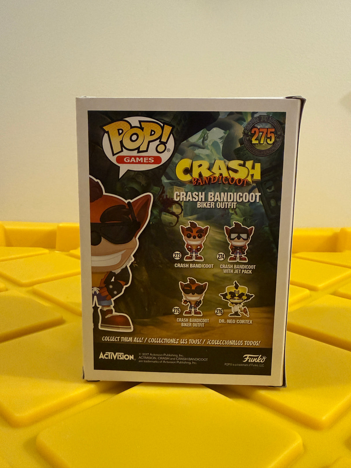 Funko POP! Crash Bandicoot Biker Outfit - Limited Edition Hot Topic Exclusive