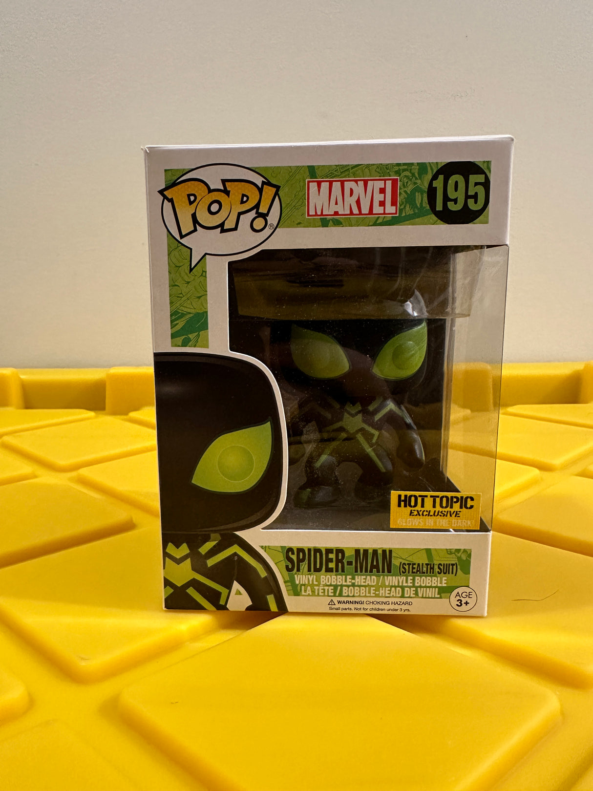 Spider-Man (Stealth Suit) (Glow) - Limited Edition Hot Topic Exclusive
