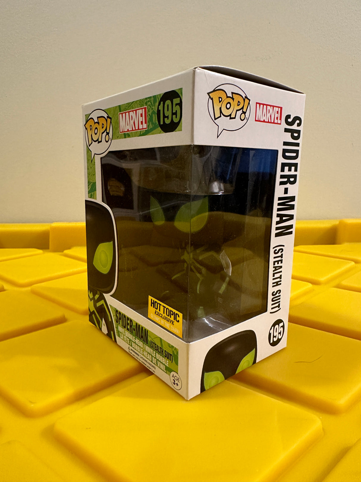 Spider-Man (Stealth Suit) (Glow) - Limited Edition Hot Topic Exclusive
