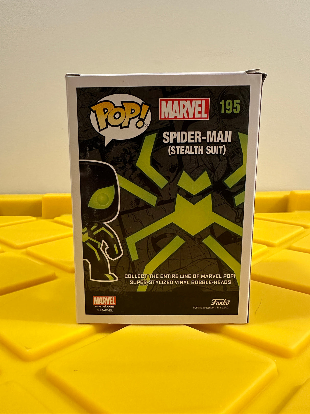 Spider-Man (Stealth Suit) (Glow) - Limited Edition Hot Topic Exclusive