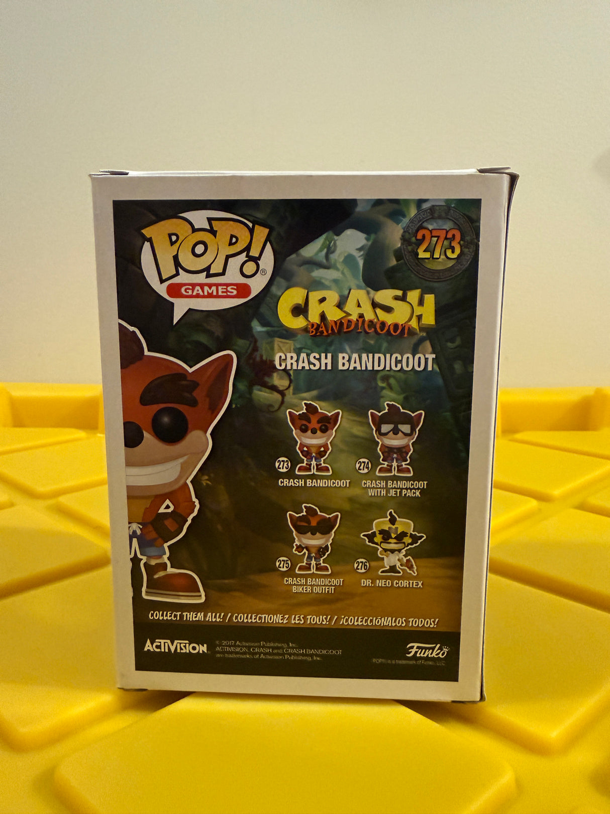 Funko Pop Crash Bandicoot #273 Figura De Vinyl Nueva