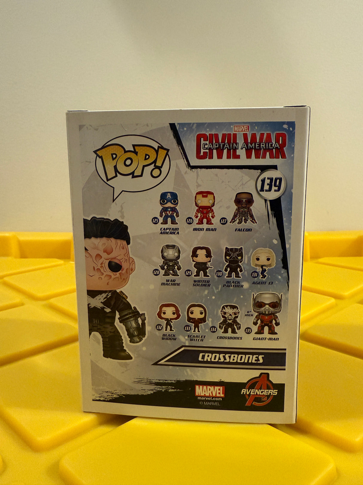 Funko POP! Crossbones (Unmasked)