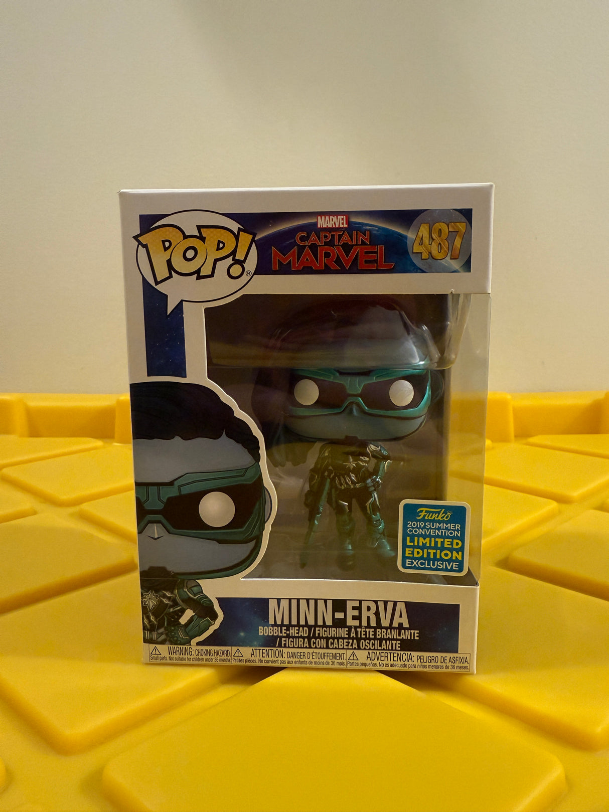 Funko POP! Minn-Erva - Limited Edition 2019 SDCC Exclusive
