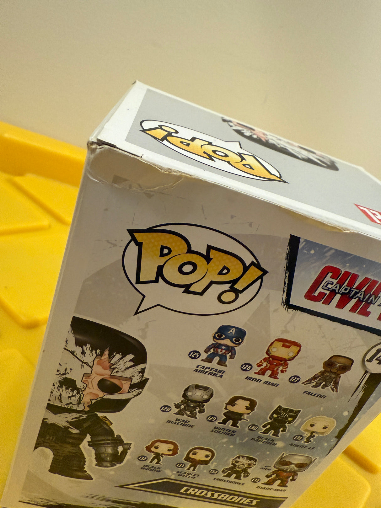 Funko POP! Crossbones (Battle Damage) - Limited Edition Target Exclusive