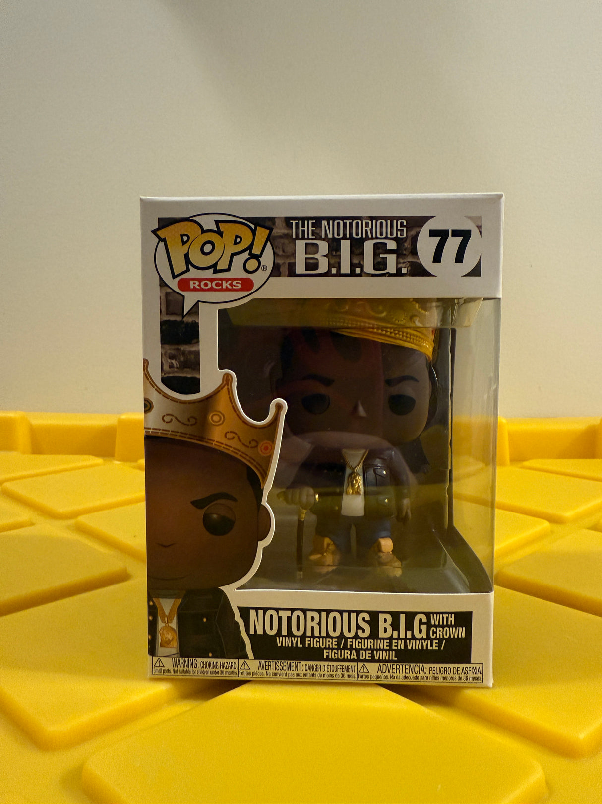 Funko POP! Notorious B.I.G With Crown