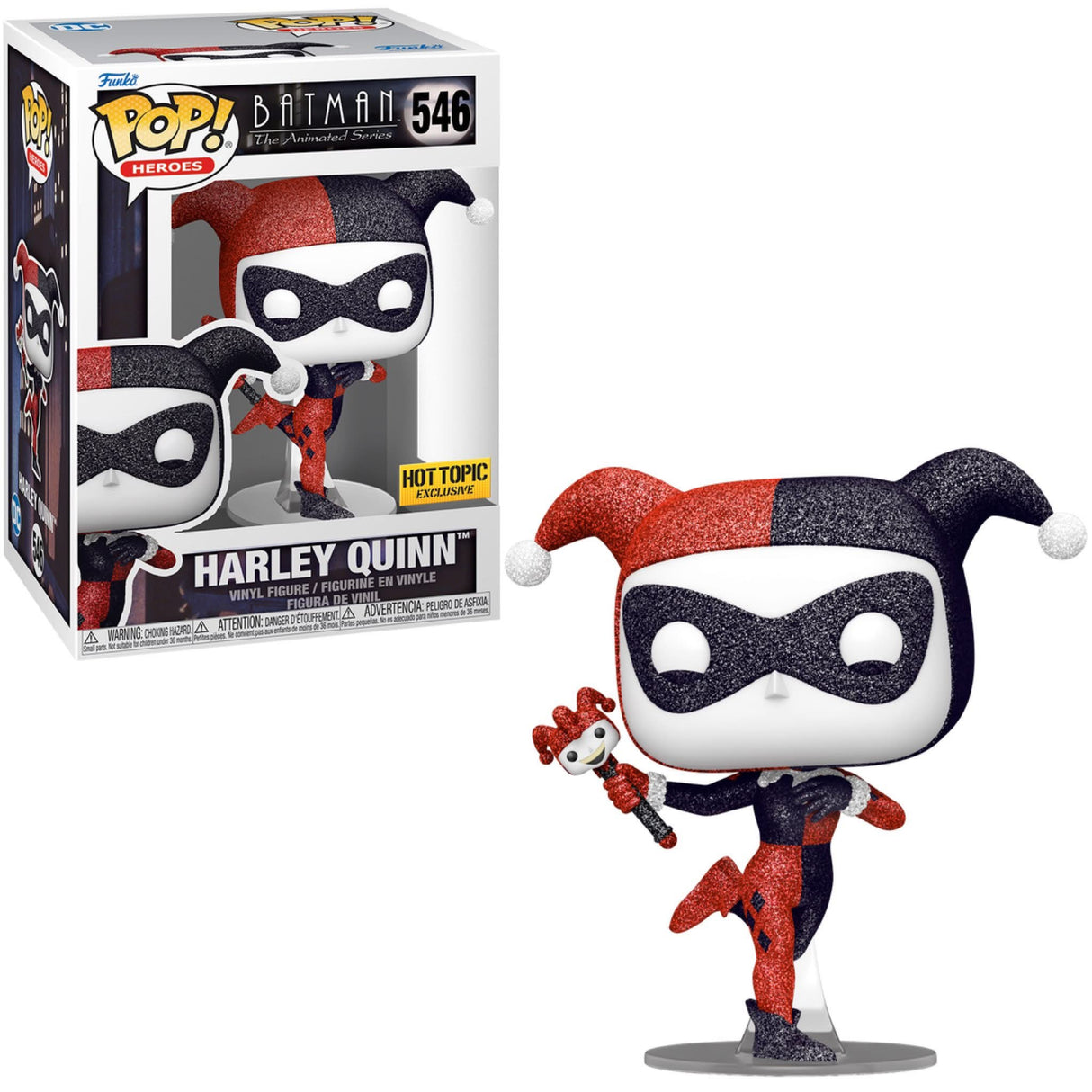 Funko POP! Harley Quinn (Diamond) - Limited Edition Hot Topic Exclusive