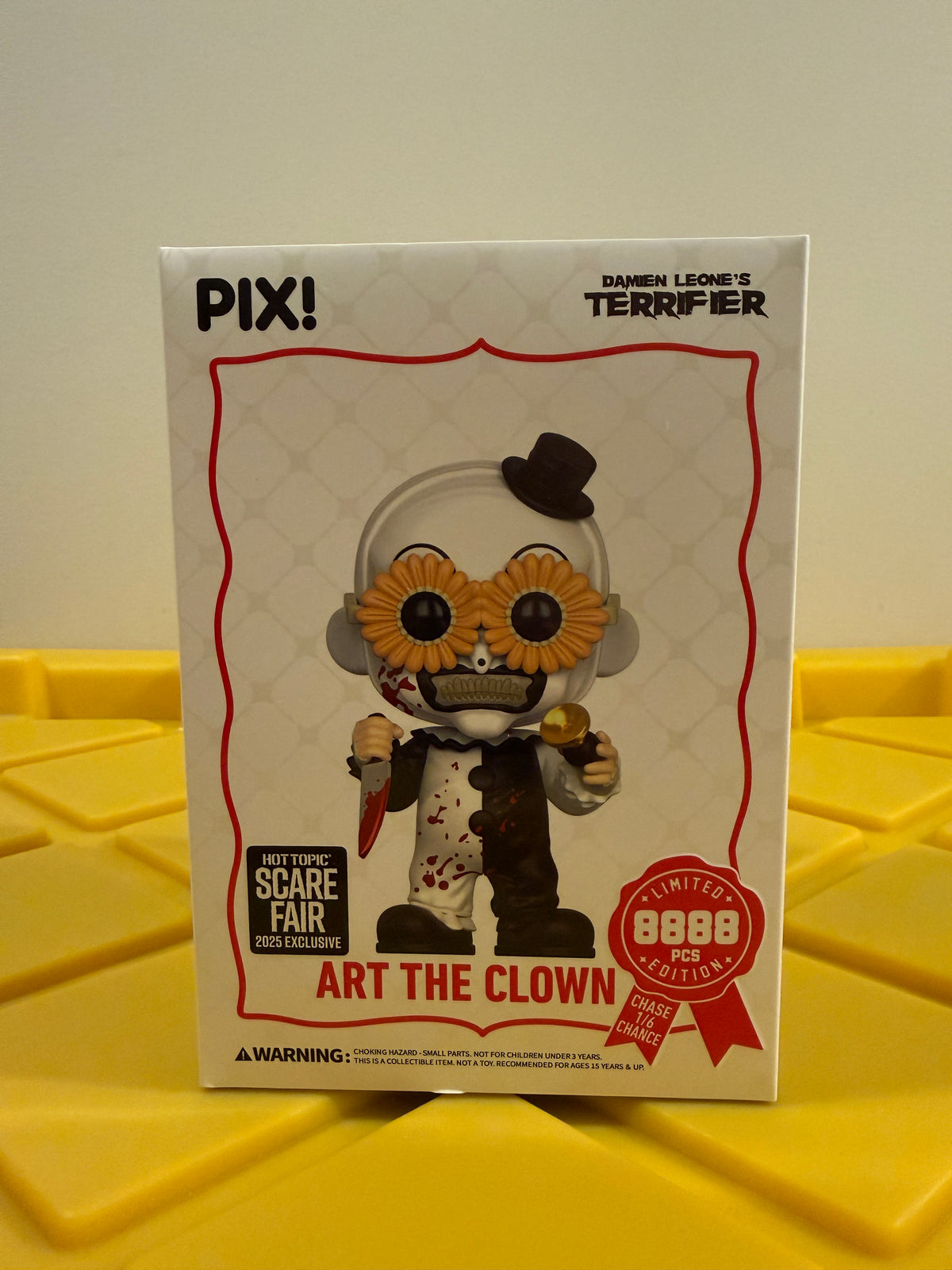 Thrilljoy Pix! Art the Clown - Limited Edition Hot Topic 2025 Scare Fair Exclusive
