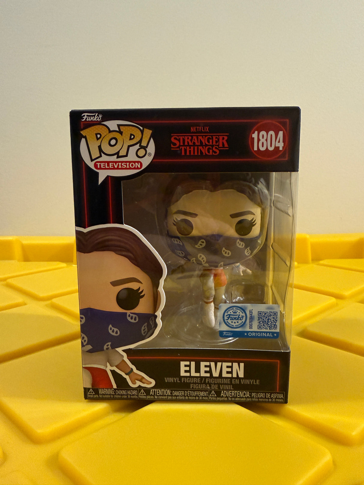 Funko POP! Eleven with Bandana (Floating) - Limited Edition Walmart Exclusive
