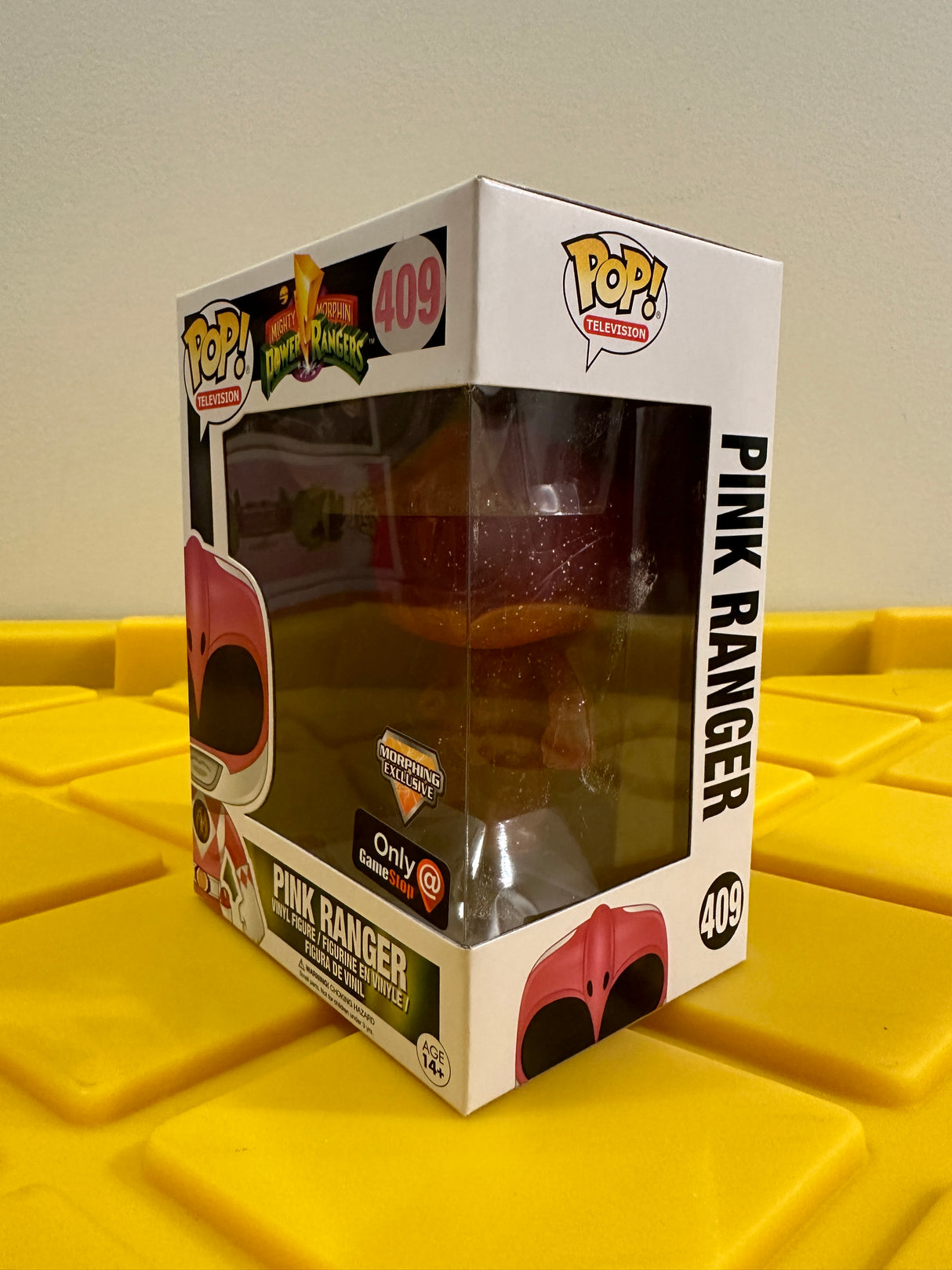 Funko POP! Pink Ranger (Glitter) - Limited Edition Game Stop Exclusive