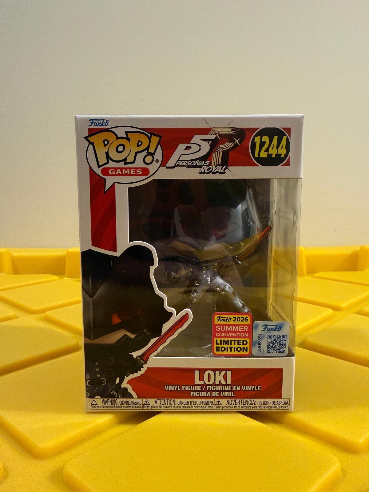Funko POP! Loki with Sword - Limited Edition 2026 SDCC Summer Convention Exclusive