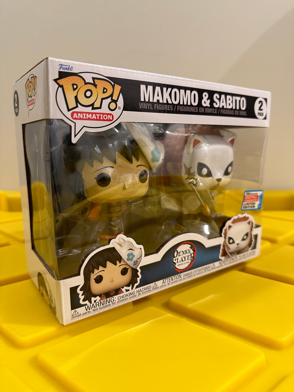 Funko POP! Makomo & Sabito (2-Pack) - Limited Edition 2023 NYCC Exclusive