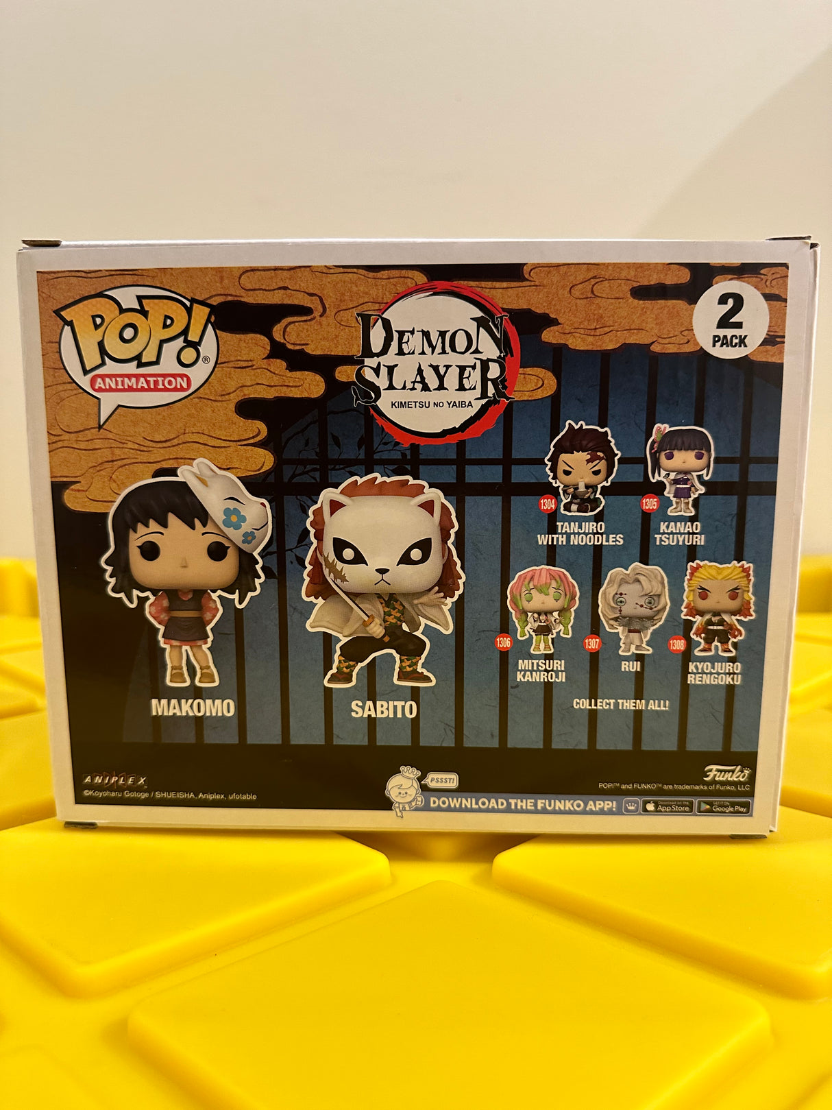 Funko POP! Makomo & Sabito (2-Pack) - Limited Edition 2023 NYCC Exclusive