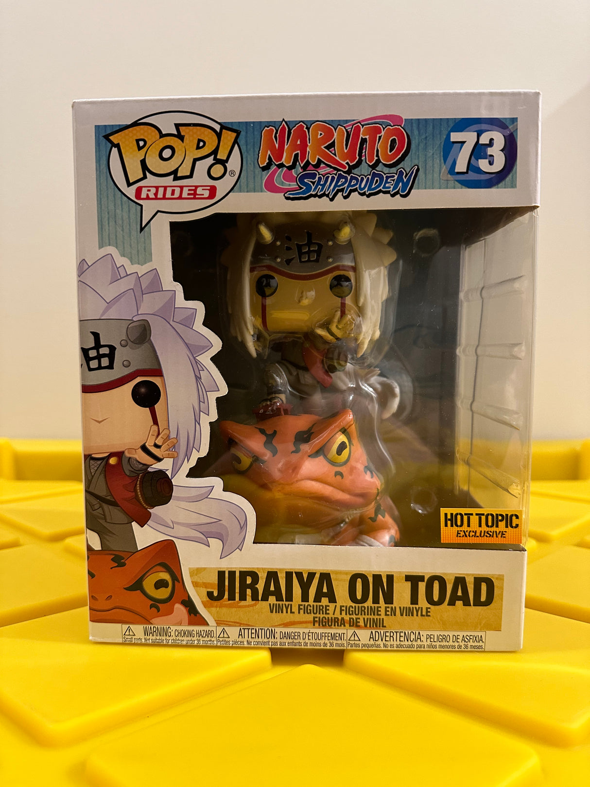 Funko POP! Jiraiya on Toad (Rides) - Limited Edition Hot Topic Exclusive