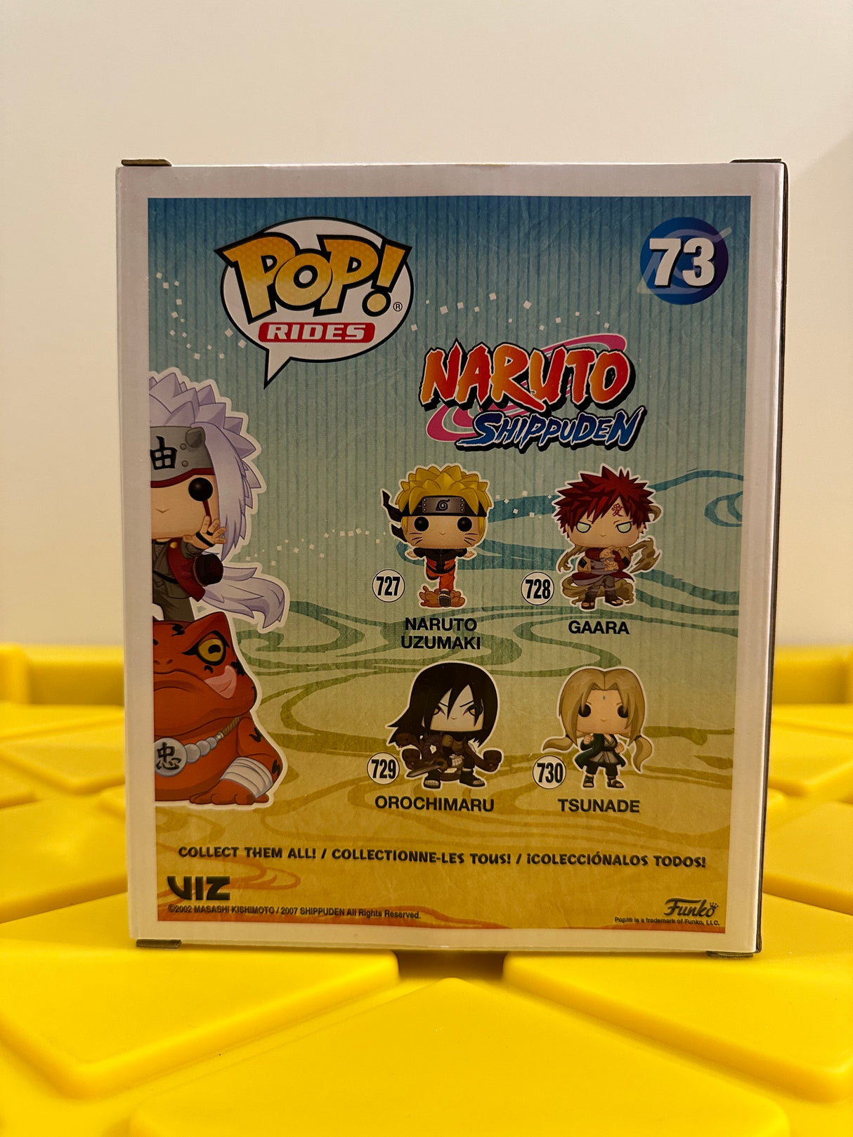 Funko POP! Jiraiya on Toad (Rides) - Limited Edition Hot Topic Exclusive