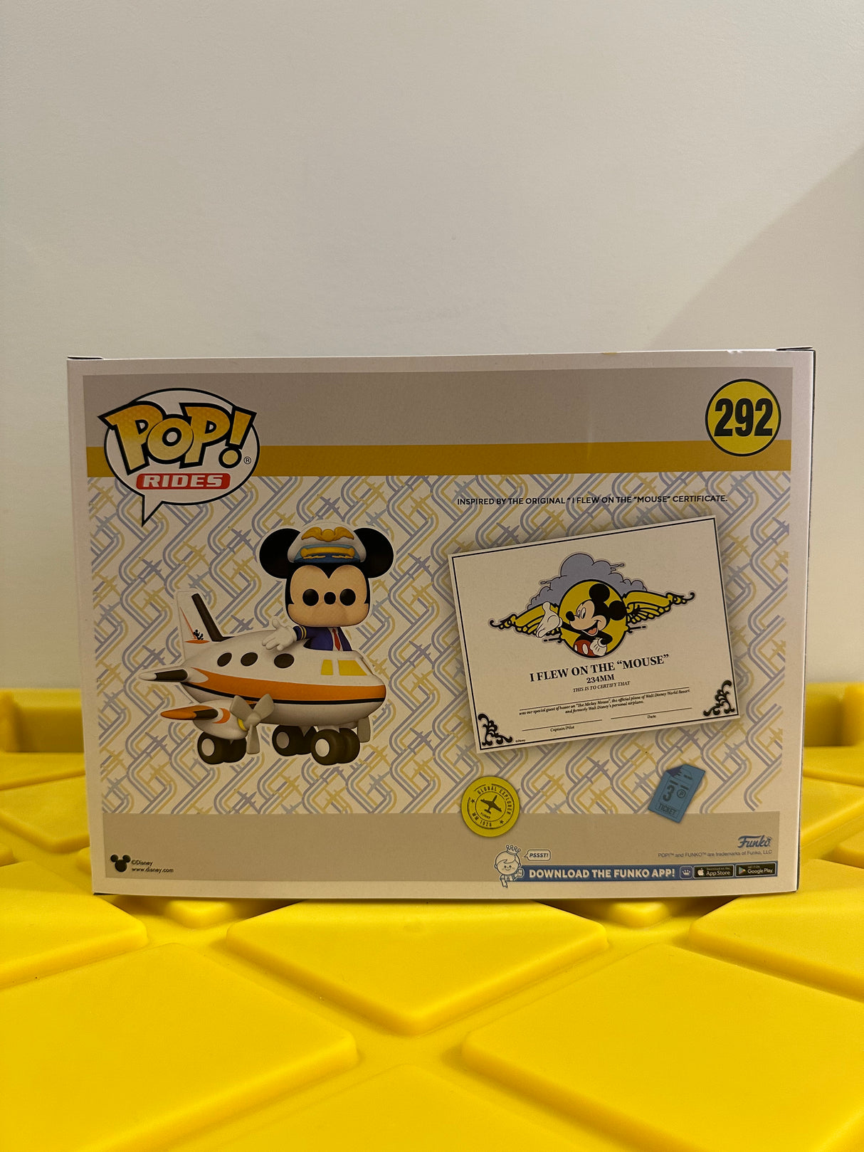 Funko POP! Mickey in the "Mouse" (Rides) - Limited Edition 2022 D23 Expo Exclusive