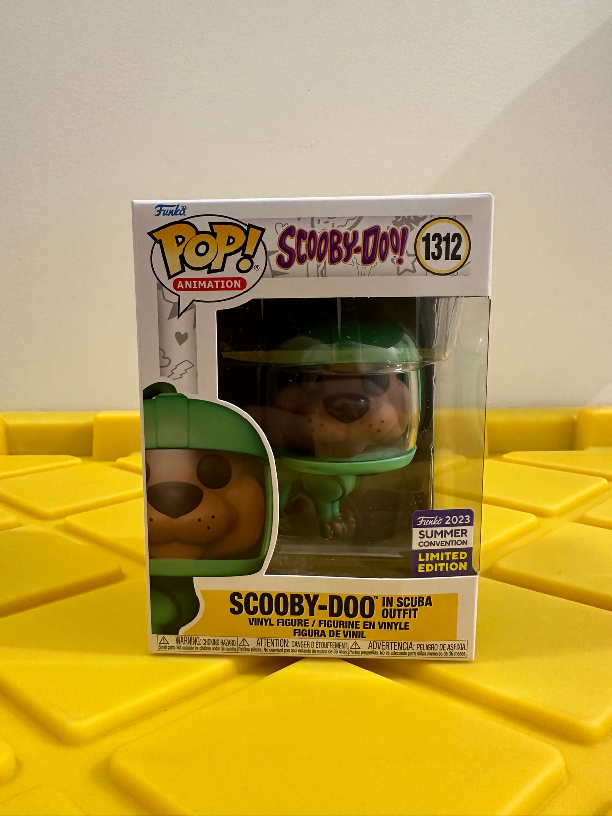 Scooby-Doo In Scuba Outfit - Limited Edition 2023 SDCC Exclusive