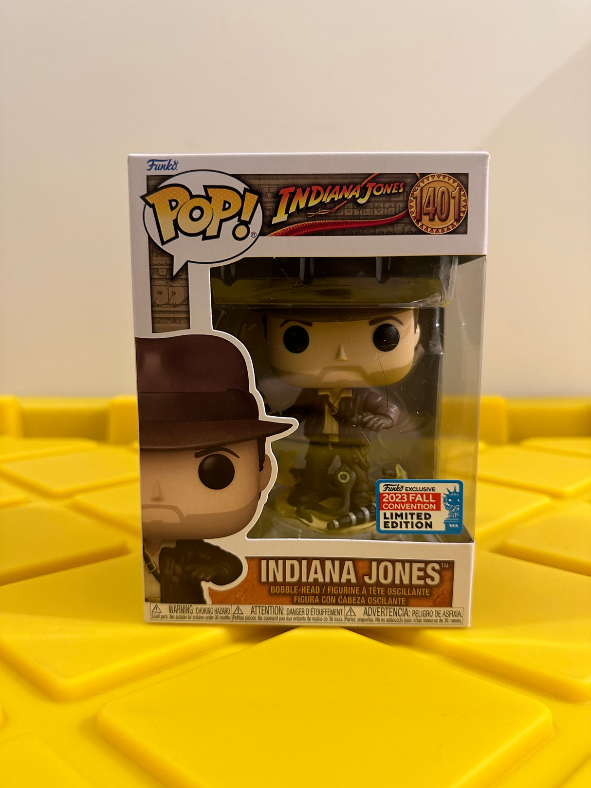 Funko POP! Indiana Jones - Limited Edition 2023 NYCC Exclusive