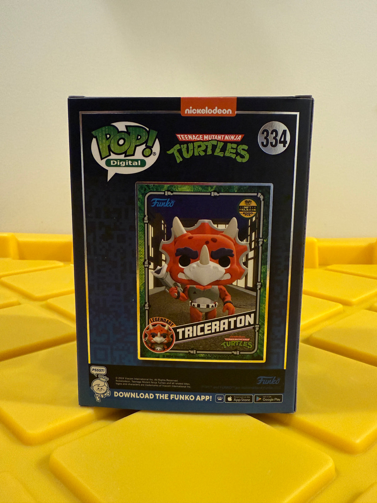 Funko POP! Triceraton (Legendary L.E. 2000) - Limited Edition NFT Release